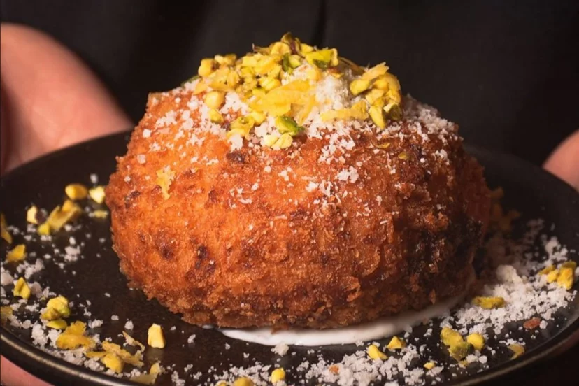 Frittatina cacio e pepe