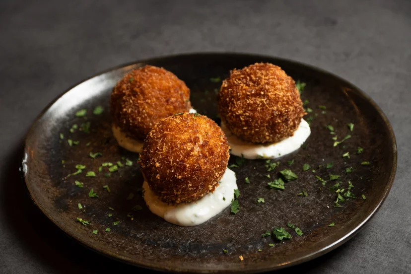 Albóndigas de calabaza y gorgonzola (3 unidades)