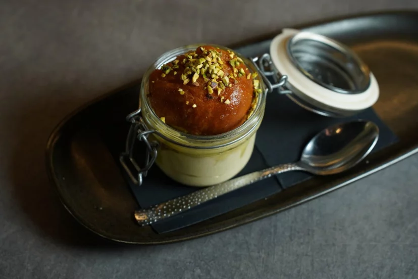 Babamisú de pistacho