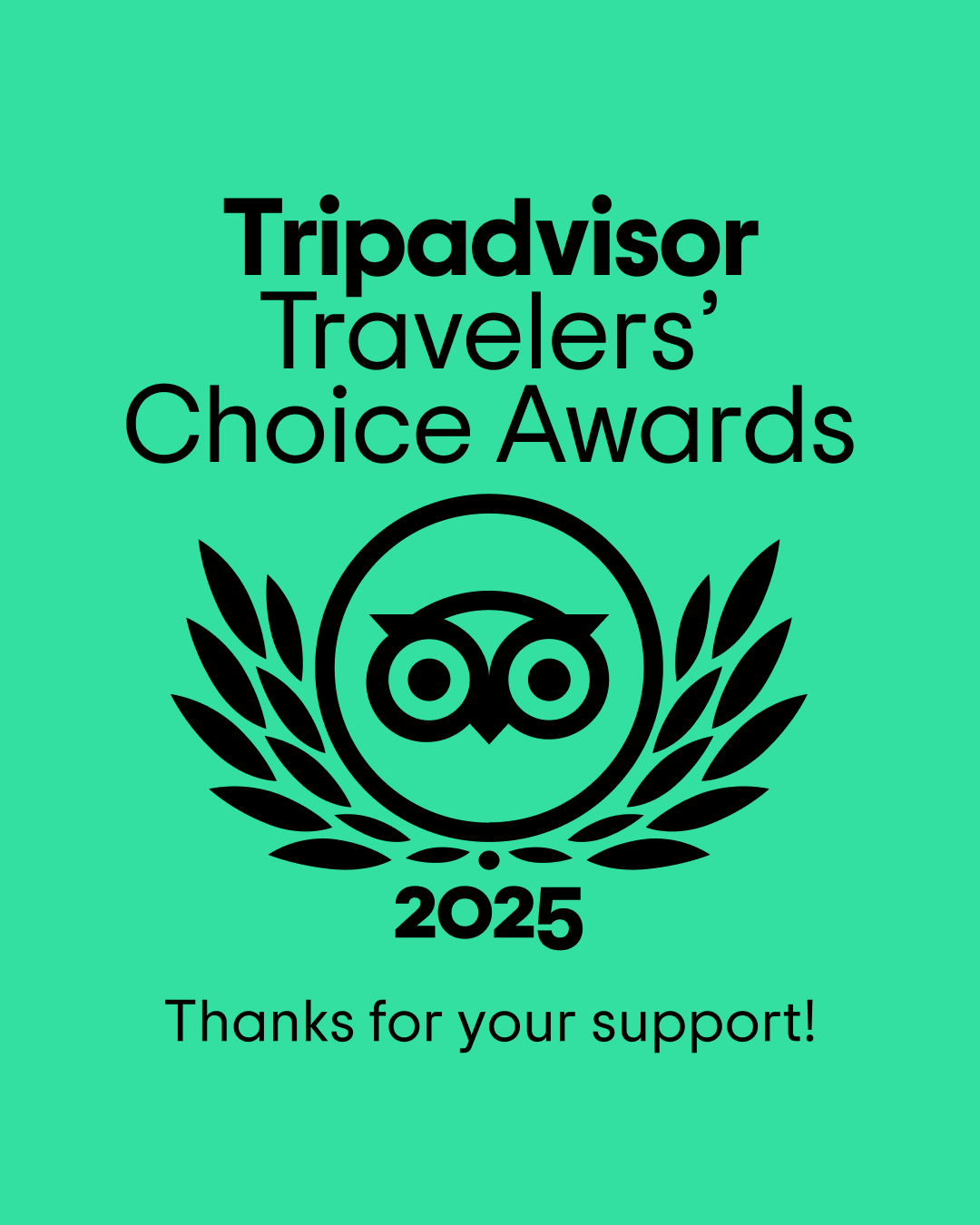 TripAdvisor Travellers' Choice — Artéteca